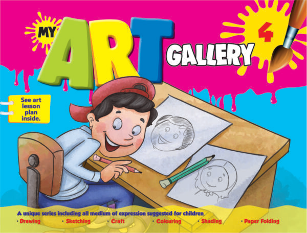 Buy My Art Gallery Class 4 – Creative Art Workbook