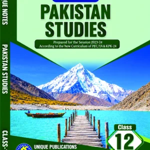 UNIQUE NOTE PAK STUDIES 2ND YEAR EM PTB 2026